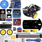 Arduino Compatible 2 Wiel Drive Auto - Obstakelherkenning en Afstandsbediening - Uitgebreide CD Handleiding