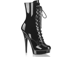 Fabulicious - SULTRY-1020 Enkellaars - US 10 - 40 Shoes - Zwart