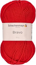 Bravo Wol - 50 gram -  Rood