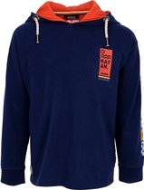 J&JOY - T-shirt Mannen Moraine Lake Blue Hooded