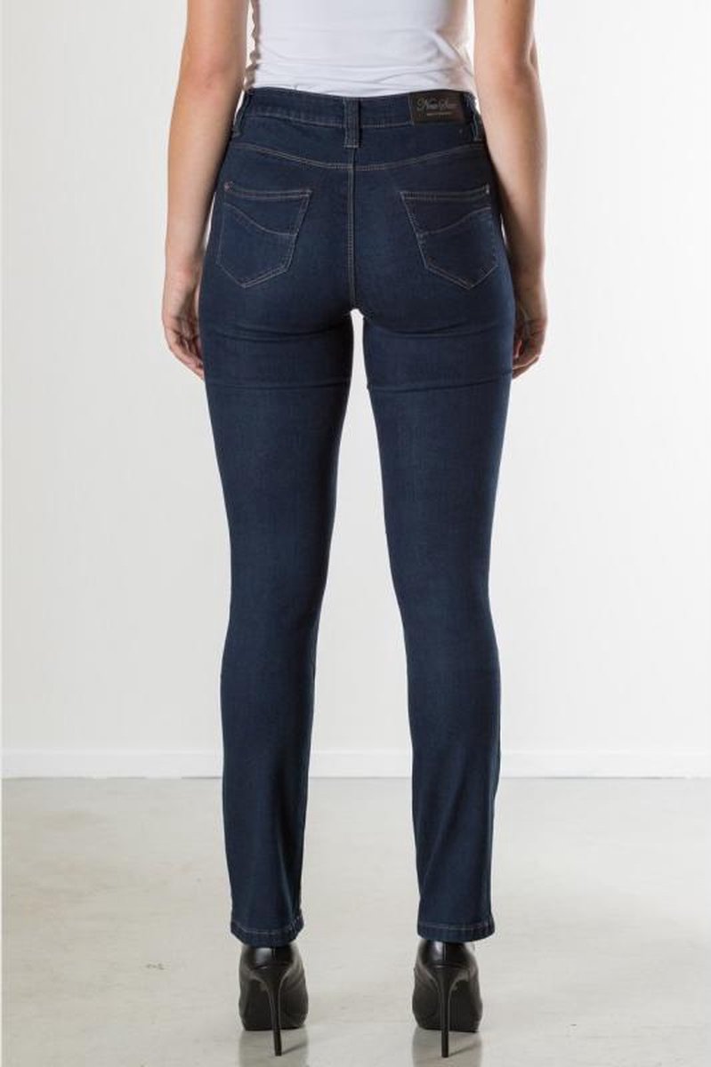 New Star - Memphis - Dames Regular-fit Jeans - Darkstone