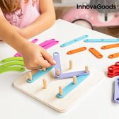 HOUTEN SET VOOR HET MAKEN VAN LETTERS EN CIJFERS - Speelgoed jongens - Speelgoed meisjes - Educatief speelgoed - Educatief speelgoed 3 jaar