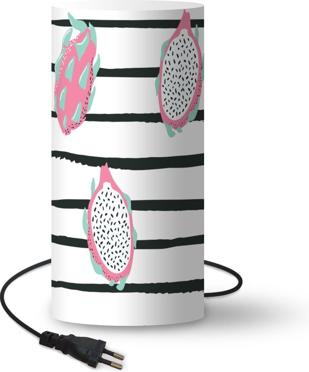 Lamptiger Tafellamp - Zomer - Ø 16 Cm - E14 - Multicolor