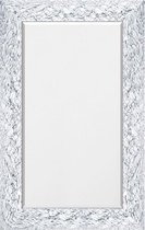 Spiegel Wit & Zilver 57x147 cm – Calla – Unieke Industriele Spiegel – Lange Spiegels – Spiegel Hal – Perfecthomeshop
