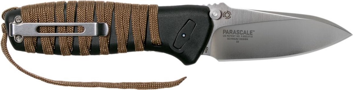 CRKT - Deadbolt zakmes - Parascale D2/nylon kartel