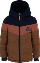 J&JOY - Jas Mannen Churchill River Navy Brown Puffer