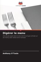 Digerer le menu