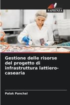 Gestione delle risorse del progetto di infrastruttura lattiero-casearia