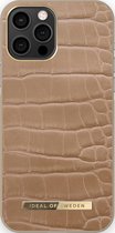 Ideal of Sweden Atelier Case Introductory iPhone 12/12 Pro Camel Croco