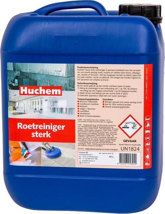 roet verwijderen uit kleding