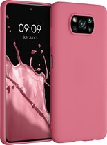 kwmobile telefoonhoesje voor Xiaomi Poco X3 NFC / Poco X3 Pro - Hoesje voor smartphone - Back cover in bubblegum roze