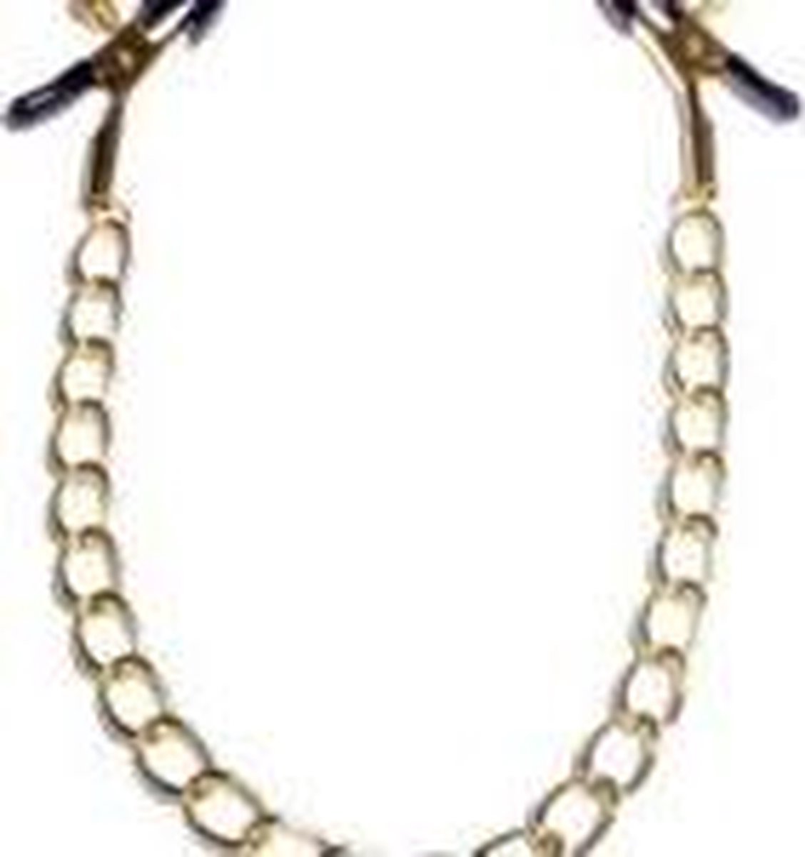 Goedkoopste Bossoftoys - Gouden Nippel klemmen - 61-00046 - Nippel Stimulator- Exclusive Nipple Clamps No. 16 - gold nipple chain clamps - Strong Blister