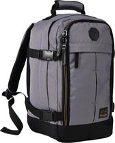 CabinMax Metz Reistas – Handbagage 20L – Rugzak – Schooltas - 40x25x20 cm – Compact Backpack – Lichtgewicht – Vintage Apache Grey