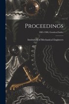 Proceedings; 1885-1900, Genderal Index