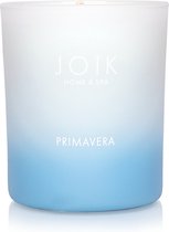4 stuks Joik Geurkaars Primavera 150 Gram Vegan Glas Blauw