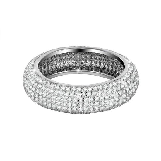 Di Lusso - Ring Nouméa - Zircone - Argent 925 - Femme - 18.00 mm