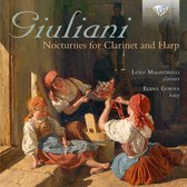 Luigi Magistrelli - Giuliani: Nocturnes For Clarinet And Harp (CD)