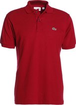 Lacoste - Heren Polo SS L1212 Classic Fit Polo - Rood - Maat M