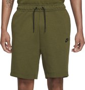 Nike Sportswear Tech Fleece Short Sportbroek - Maat XL  - Mannen - olijfgroen