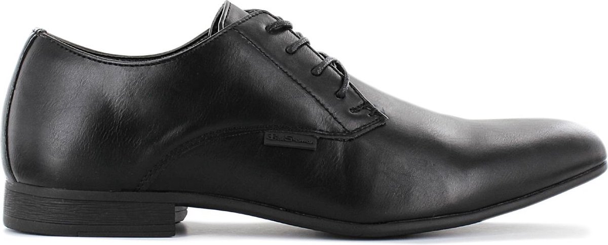 BEN SHERMAN Amersham - Heren Business schoenen Veterschoenen Oxford Zwart BEN3155-BLACK - Maat EU 46 UK 12