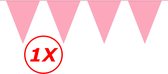 Roze Slingers Vlaggenlijn Verjaardag Versiering Roze Feest Versiering Roze Versiering Decoratie - 10 Meter
