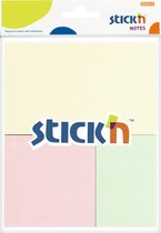 Stick'n sticky notes - 12 pack - 3 formaten, pastel 150 memoblaadjes