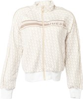 Guess Brianna Zip Jacket Dames Vest - Beige - Maat XL