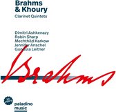 Dimitri Ashkenazy & Robin Sharp & Mechthild Karkow - Brahms & Khoury: Clarinet Quintets (CD)