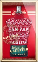 Jean Paul Gaultier Le Male Xmas Edition 2021 - 125 ml - eau de toilette spray - herenparfum - zelfde geur, speciale verpakking