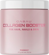 Cabau Lifestyle - Collageen Booster - Collageen Poeder: voor gezonde huid, haar en nagels - Pineberry - 300 gram - Collagen supplement - Voor iedere dag - Straal als nooit tevoren
