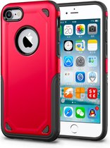 Mobiq - Extra Beschermend Hoesje iPhone SE (2020)/8/7 | Rood