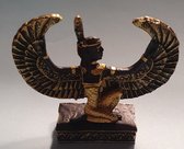 Maät - Egypte - Faraotijd -  Miniatuur- Beeldje - 8 x 2 x 5 cm