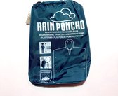 Regen Poncho blauw - regen poncho - poncho - regenpak - regen kleding - poncho dames - poncho kind - poncho heren