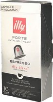 Illy Nespresso capsules Forte Extra Bold Roast 10 x 10 stuks