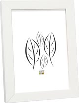 Deknudt Frames cadre photo bois, blanc, 1,4 cm de large taille photo 15x20 cm
