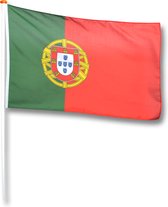 Portugese vlag 30X45cm