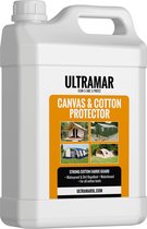Ultramar - Canvas & Cotton Protector 5L - Sterk Impregneermiddel voor Katoen, Canvas Tentdoek - Waterdicht - Waterafstotend