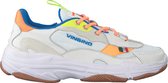 Vingino Danny Lage sneakers - Leren Sneaker - Jongens - Wit - Maat 37