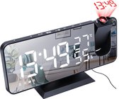 Interesting Living Wekkerradio met Projectie - Projectiewekker - Wekkerradio - Digitale LED Klok - Kinderwekker