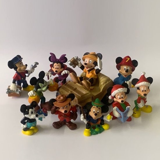 Jouets - Playset Disney Mickey Mouse et Minnie Mouse pour poupées enfants -  Bullyland