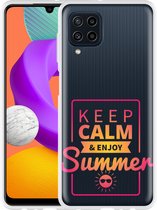 Hoesje Geschikt voor Samsung Galaxy M22 Summer Time