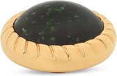 Melano Vivid - Setting - Goudkleurig - Green gemstone - Rope gem