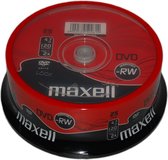 Maxell DVD-RW 25 Pack 4,7 GB 25 stuk(s)