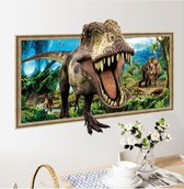 Dinosaurus Muursticker - 90 x 57 cm - dinosaurussen - dino - kinderkamer