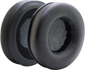 Luxe Lederen Oorkussen Set  Geschikt Voor JBL Synchros E50BT/S500/S700 - Vervangende Koptelefoon Earpads - Oor Kussens - Ear Pads - Oorkussens Met Memory Foam Binnenlaag - Zwart