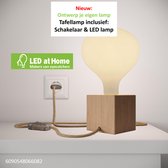 LEDatHOME – Tafellamp | Creatie KLANT | Inclusief LED lamp en snoerschakelaar.