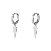 Oorbellen - Kegel - Zilver - Nickel Free - Dames - Bijoux