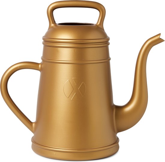 Gieter, gieter voor kamerplanten, metalen water kan Indoor & Outdoor Watering Planten en Potted Flowers,Brass,900ml
