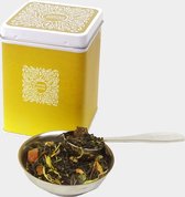 Dutch Tea Maestro | CELEBRATE Thee | Blikje losse thee | Zwarte thee sinaasappel en chai | 80 gram | Cadeau voor Mannen en Vrouwen