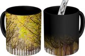 Magische Mok - Foto op Warmte Mok - Kastanjebomen tijdens de herfst - 350 ML